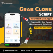 Get Onboard with Grab Clone App Development by SpotnRides